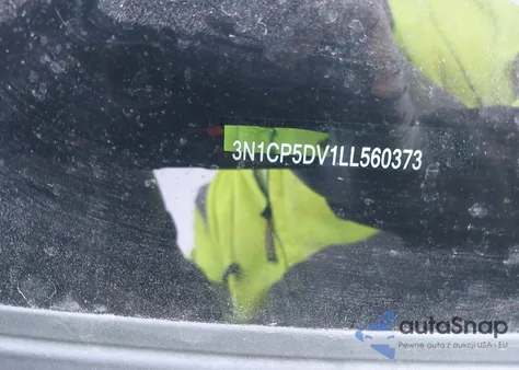 2020 Nissan Kicks Sr Xtronic Cvt из США, поврежденный, VIN 3N1CP5DV1LL560373